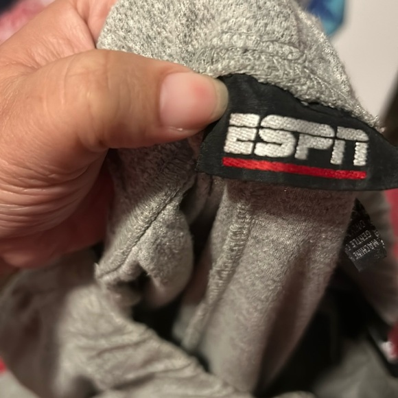ESPN L Gray, Black, White and Red Sweatpants - Picture 8 of 10